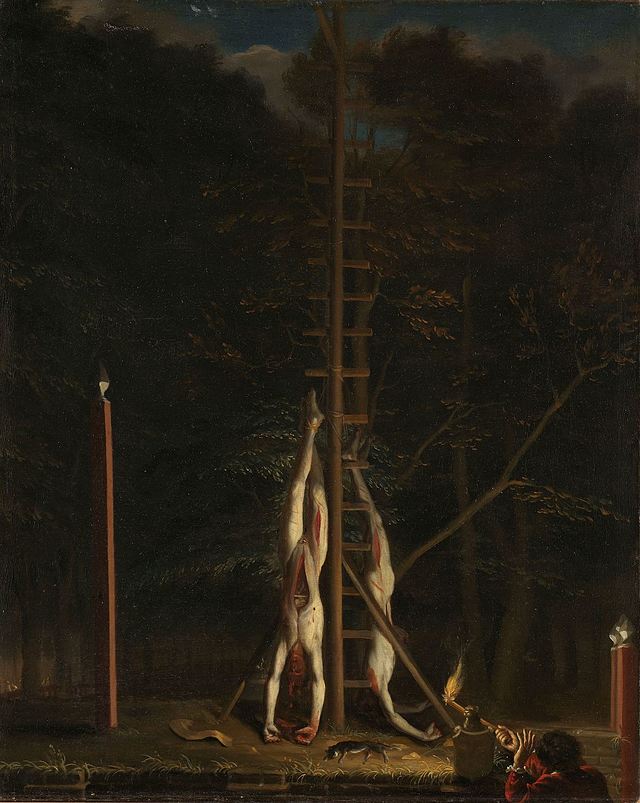 Pintura: Los cadáveres de los hermanos De Witt